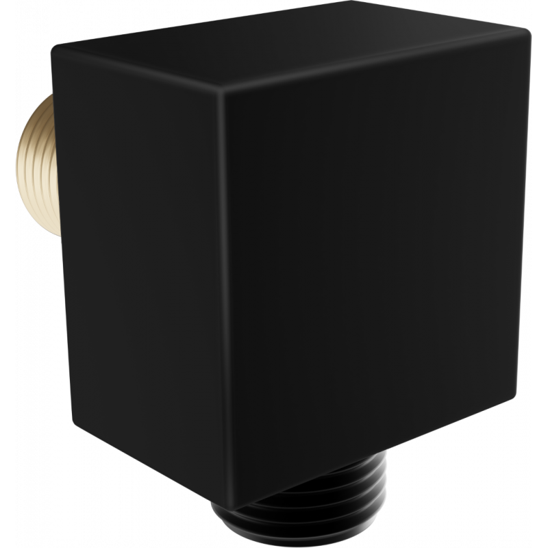 Mexen úhlová přípojka, černá - 79345-70