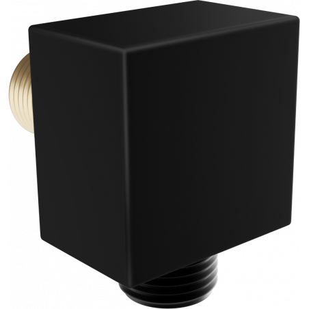 Mexen úhlová přípojka, černá - 79345-70