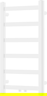 Mexen Bolt koupelnový radiátor 700 x 400 mm, 165 W, bílý - W126-0700-400-00-20