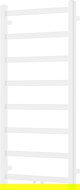 Mexen Bolt koupelnový radiátor 1000 x 500 mm, 259 W, bílý - W126-1000-500-00-20