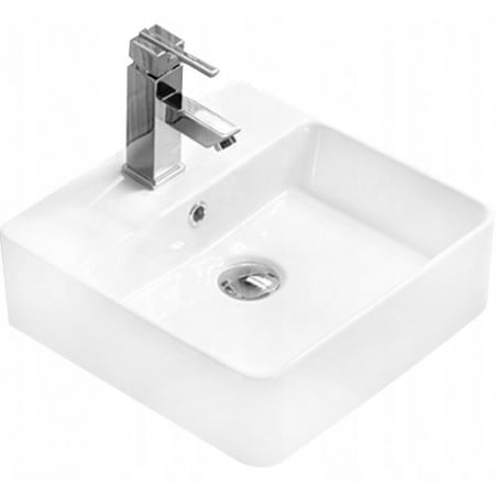 Mexen Kira umyvadlo na desku 38 x 38 cm, bílá - 21783800