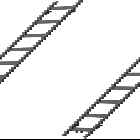 Mexen Bolt koupelnový radiátor 1200 x 300 mm, 240 W, antracit - W126-1200-300-00-66