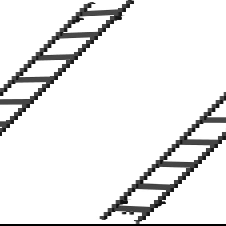 Mexen Bolt koupelnový radiátor 1200 x 300 mm, 240 W, černý - W126-1200-300-00-70