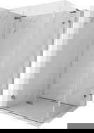 Mexen Lunar-F L sprchový kout skládací levý 100 x 70 cm, průhledný, gun metal - 836L-100-070-95-00-L