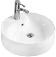 Mexen Lila umyvadlo na desku 46 x 46 cm, bílá - 21824600