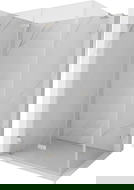 Mexen Lunar-F L sklopná sprchová kabina levá 95 x 80 cm, transparentní, kartáčovaný nikl - 836L-095-080-97-00-L