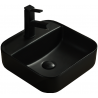 Mexen Silvia umyvadlo na desku 39 x 39 cm, černá mat - 21863985