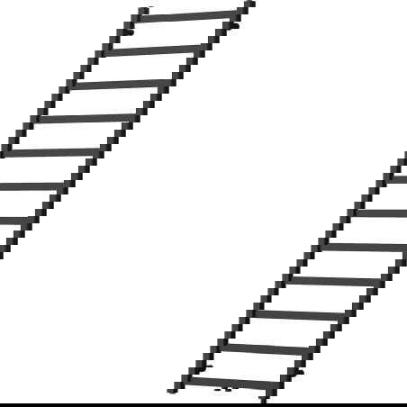Mexen Bolt koupelnový radiátor 1500 x 500 mm, 389 W, černý - W126-1500-500-00-70