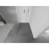 Mexen Kioto Sprchová stěna Walk-in 130 x 200 cm, mléčné sklo 8 mm, chrom - 800-130-101-01-30