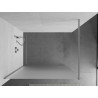 Mexen Kioto sprchová stěna Walk-in 140 x 200 cm, matná 8 mm, chrom - 800-140-101-01-30