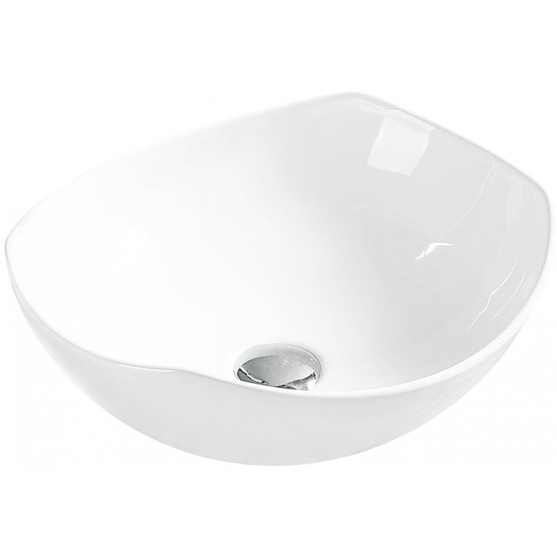 Mexen Enrica umyvadlo na desku 41 x 38 cm, bílá - 21904100