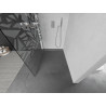 Mexen Kioto sprchová zástěna Walk-in 110 x 200 cm, bílý vzor 8 mm, chrom - 800-110-101-01-85