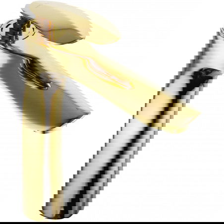 Mexen Lily vysoká umyvadlová baterie, zlatá - 73610-50