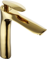 Mexen Lily vysoká umyvadlová baterie, zlatá - 73610-50