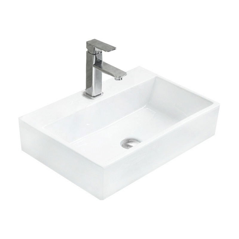 Mexen Paula nástavný umyvadlo 53 x 36 cm, bílá - 21935300