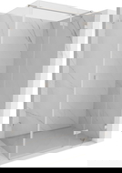 Mexen Lunar T sprchový kout pravý 120 x 110 cm, průhledný, kartáčovaný nikl - 834T-120-110-97-00-P