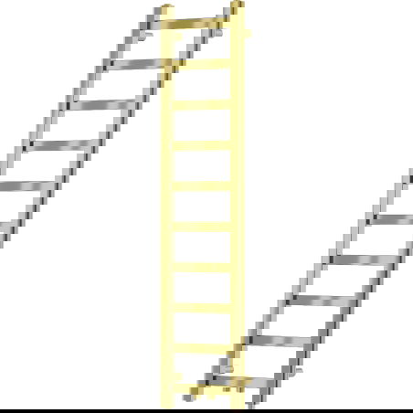 Mexen Bolt koupelnový radiátor 1200 x 300 mm, 189 W, zlatý - W126-1200-300-00-50