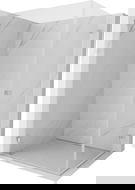 Mexen Lunar-B Duo sprchový kout otevírací 100 x 80 cm, transparentní, chrom - 832-100L-080P-01-00