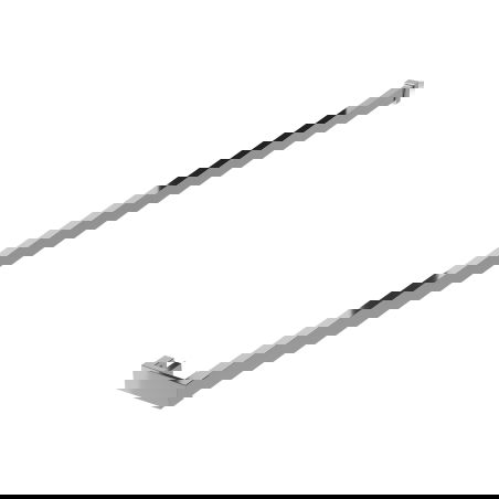 Mexen reling na ručníky k sprchové stěně, chrom - 800-06-01