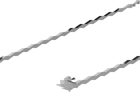 Mexen reling na ručníky k sprchové stěně, chrom - 800-06-01