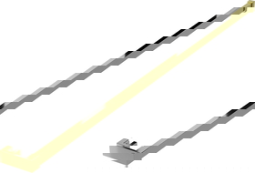 Mexen držák na ručníky k sprchové stěně, zlatý - 800-06-50