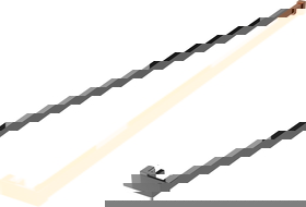 Mexen reling na ručníky k sprchové stěně, růžové zlato - 800-06-60