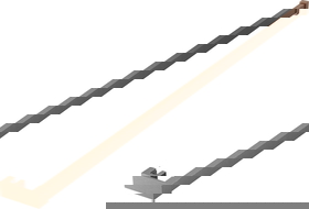 Mexen reling na ručníky do sprchové stěny, kartáčovaná měď - 800-06-65