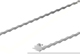 Mexen reling na ručníky do sprchové stěny, kartáčovaný nikl - 800-06-97