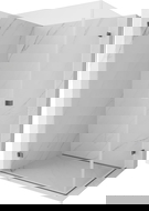 Mexen Lunar-B Duo otočné sprchové dveře 100 x 70 cm, transparentní, gun metal - 832-100L-070P-95-00