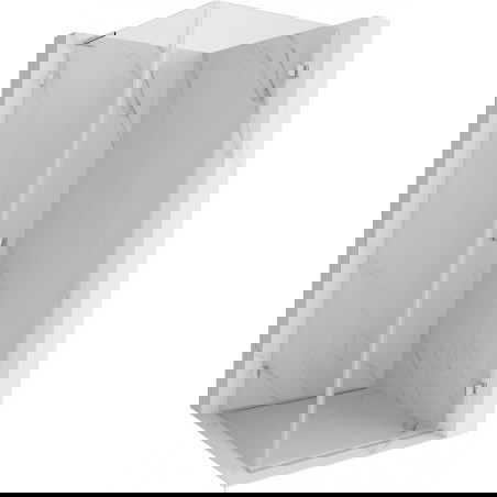 Mexen Lunar-B L sprchový kout otočný pravý 100 x 100 cm, transparentní, chrom - 832L-100-100-01-00-P