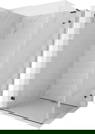 Mexen Lunar-B L sprchová kabina otevírací levá 100 x 80 cm, transparentní, černá - 832L-100-080-70-00-L