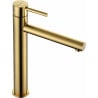 Mexen Elba vysoká umyvadlová baterie, zlatá - 74110-50