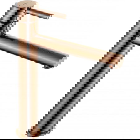 Mexen Elba vysoká umyvadlová baterie, růžové zlato - 74110-60