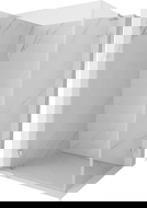 Mexen Lunar-B L sprchová kabina levá 85 x 80 cm, transparentní, kartáčovaný nikl- 832L-085-080-97-00-L