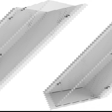 Mexen Lunar-B sprchový kout s otevíracími dveřmi pravý 100 x 100 cm, transparentní, gun metal - 832-100-100-95-00-P