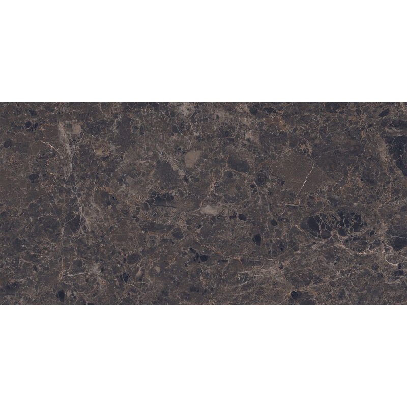 Mexen Slik Emperador Hnědý glazovaný rekt. G1, podlahově-stěnová dlaždice 120 x 60 cm, vysoký lesk - TL207-120-060-00