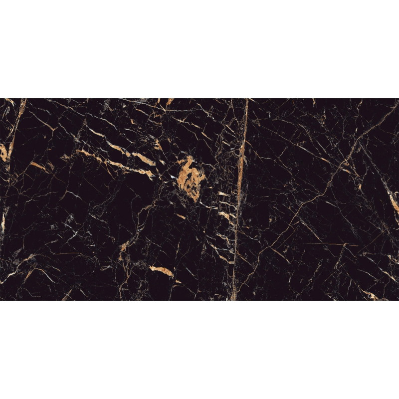 Mexen Python Zlatý lesklý rektifikovaný gres G1, dlaždice podlahovo-stěnová 120 x 60 cm, vysoký lesk - TL212-120-060-00