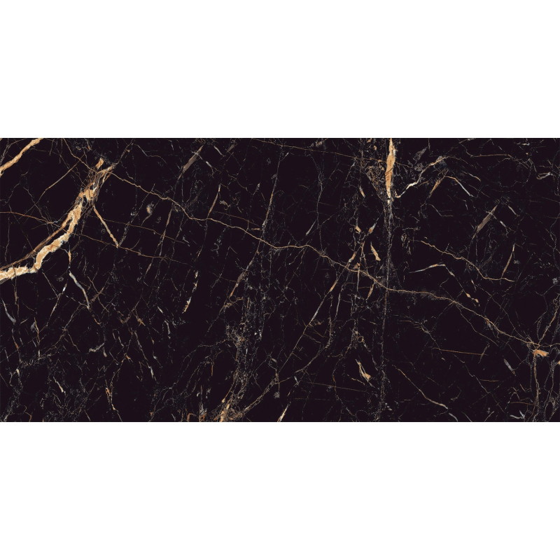 Mexen Python Zlatý lesklý rektifikovaný gres G1, dlaždice podlahovo-stěnová 120 x 60 cm, vysoký lesk - TL212-120-060-00