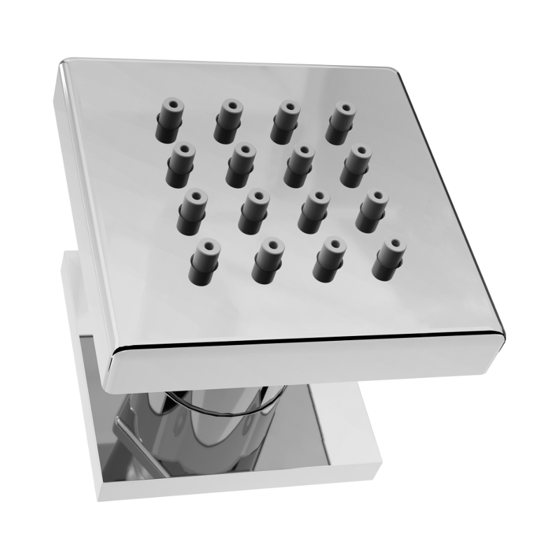 Mexen boční sprchová hlavice, montáž na povrch, chrom - 79360-00