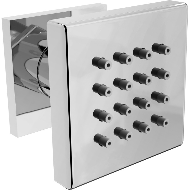 Mexen Cube Boční nástěnná tryska, chrom - 79360-00