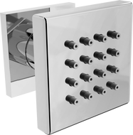 Mexen boční sprchová hlavice, montáž na povrch, chrom - 79360-00