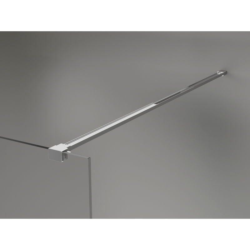 Mexen Lunar sprchová stěna Walk-in levá 120 x 200 cm, transparentní 8 mm, chrom - 830-120-000-01-00-L