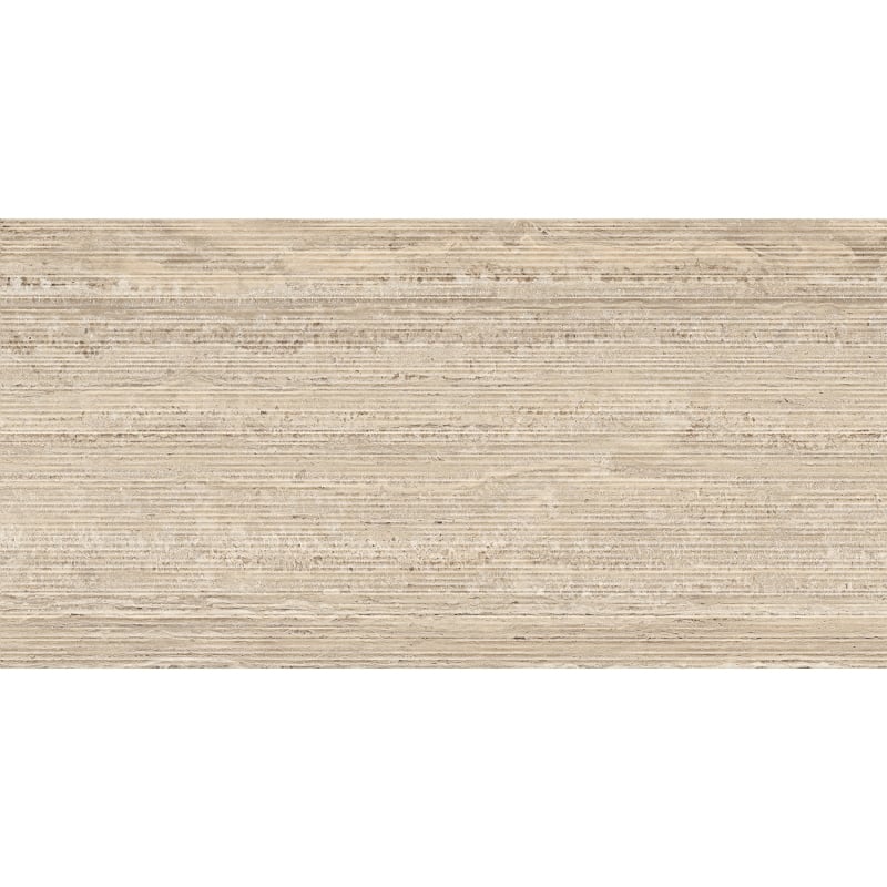 Mexen Neo Travertino Liner Natural gres glazovaný rek. G1, dlaždice podlahová-stěnná 120 x 60 cm, matná - TL302-120-060-05