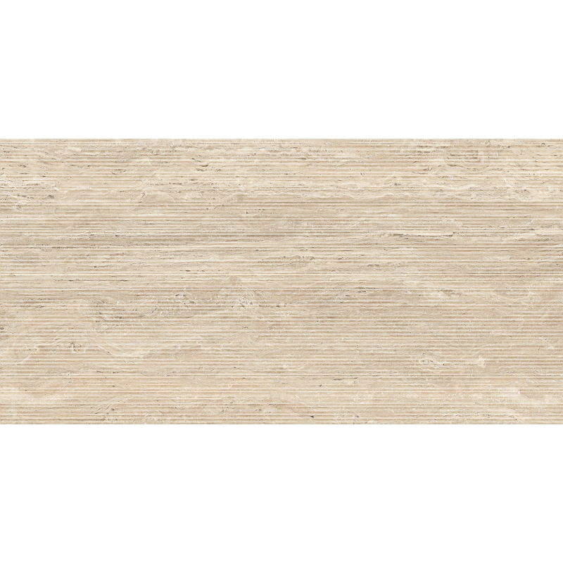 Mexen Neo Travertino Liner Natural gres glazovaný rek. G1, dlaždice podlahová-stěnná 120 x 60 cm, matná - TL302-120-060-05