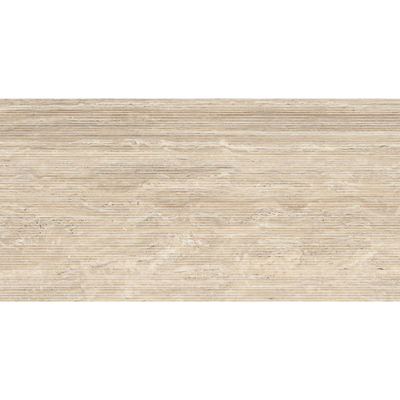 Mexen Neo Travertino Liner Natural gres glazovaný rek. G1, dlaždice podlahová-stěnná 120 x 60 cm, matná - TL302-120-060-05