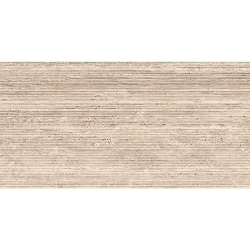 Mexen Neo Travertino Liner Natural gres glazovaný rek. G1, dlaždice podlahová-stěnná 120 x 60 cm, matná - TL302-120-060-05