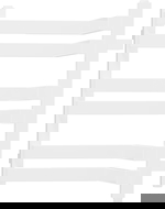 Mexen Loop koupelnový rohový radiátor 500 x 375 mm, 253 W, bílý - W129-0500-350-00-20