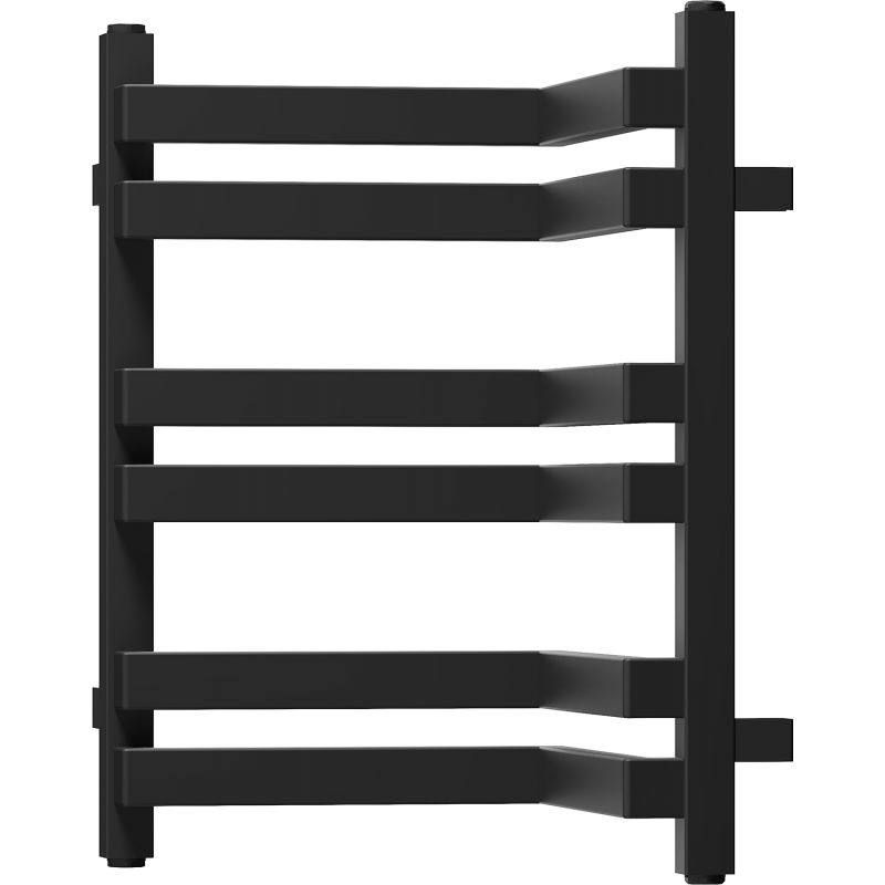 Mexen Loop rohový koupelnový radiátor 500 x 375 mm, 253 W, černý - W129-0500-350-00-70