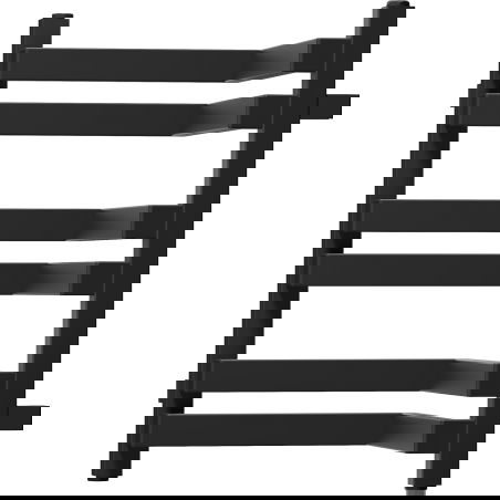 Mexen Loop rohový koupelnový radiátor 500 x 375 mm, 253 W, černý - W129-0500-350-00-70