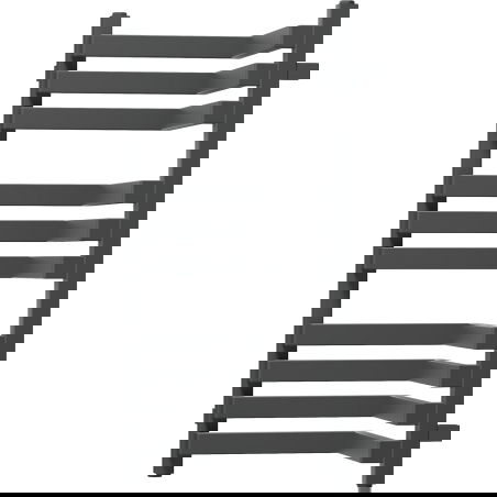 Mexen Loop rohový koupelnový radiátor 750 x 375 mm, 413 W, antracit - W129-0750-350-00-66